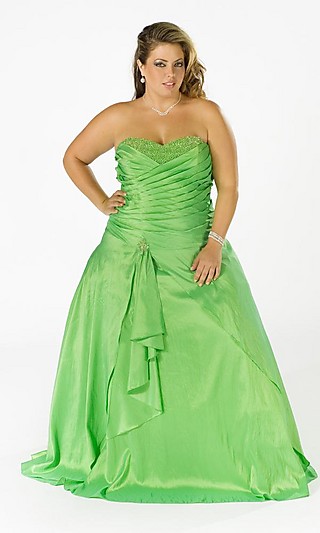 Strapless Ball Gown by Sydney's Closet