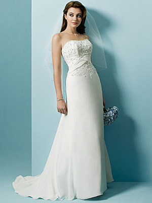 Sheath Wedding Dresses WD2137