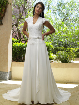Sheath Wedding Dresses WD0342