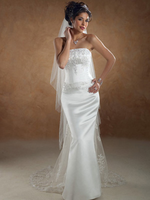 Sheath Wedding Dresses WD0169