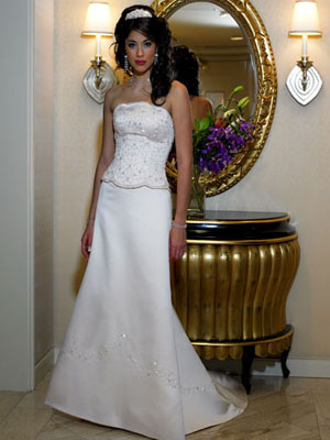 Sheath Wedding Dresses WD0404
