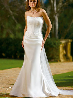 Sheath Wedding Dresses WD0719