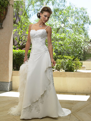 Sheath Wedding Dresses WD0387