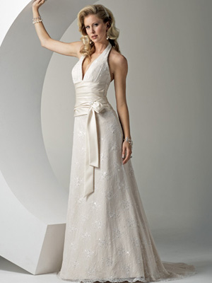 Sheath Wedding Dresses WD0024