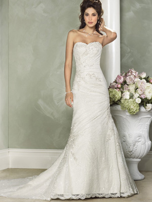 Sheath Wedding Dresses WD2211